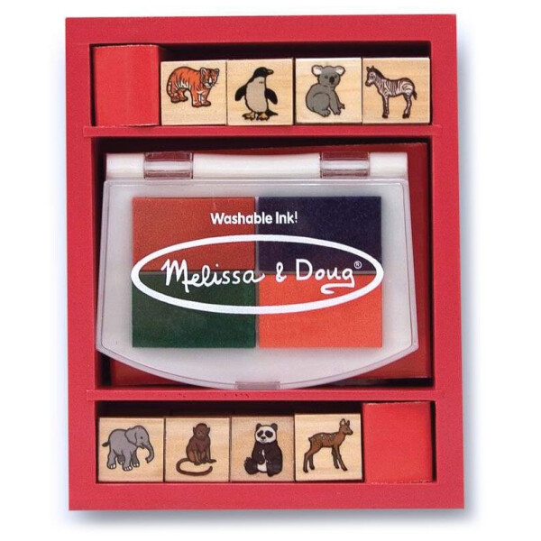 

Набор штампов «Малыши зоопарка» Melissa & Doug