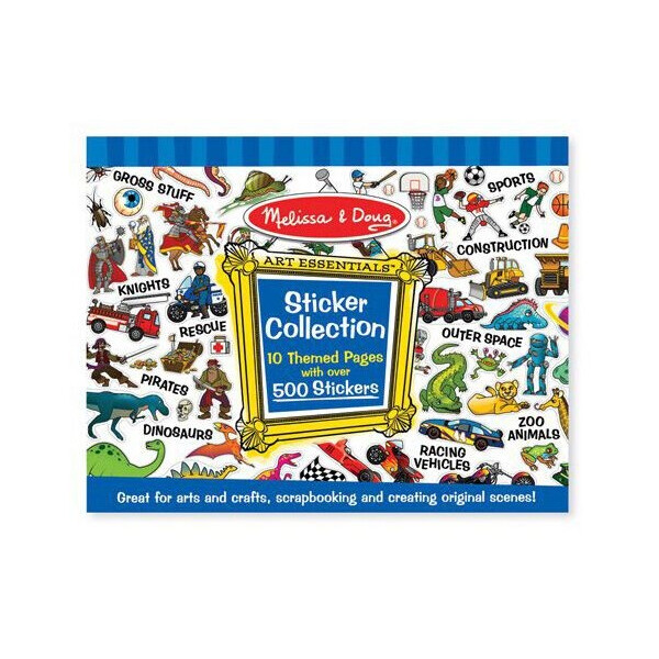 

Голубой набор стикеров Melissa & Doug