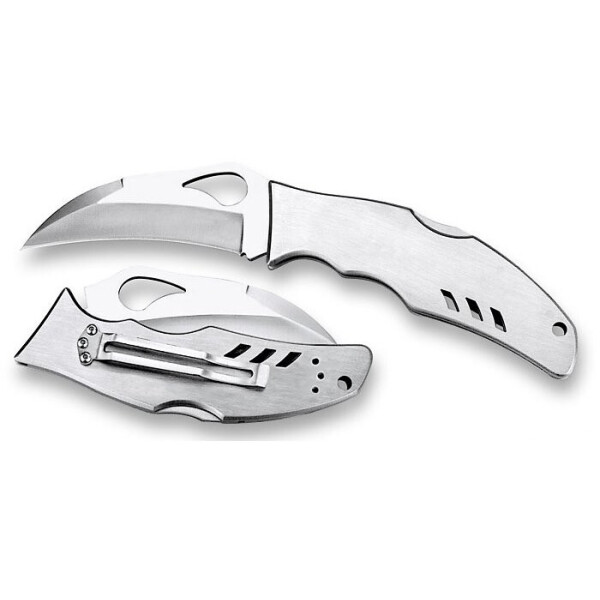 

Нож складной Spyderco Byrd Crossbill стальная рукоятка