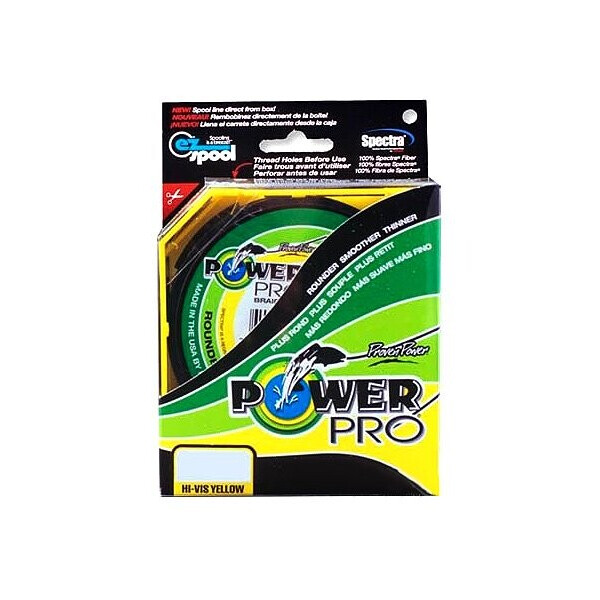 

Шнур Power Pro 15lb (135 m 0.19 mm), 13 kg желтый