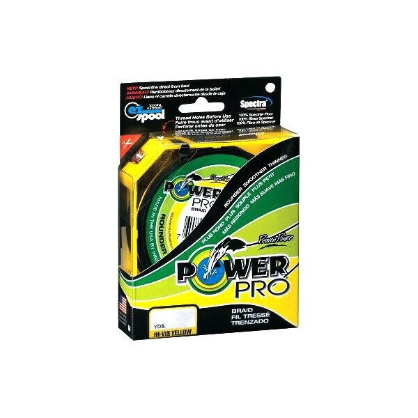

Шнур Power Pro 5lb (135 m 0.10 mm), 5 kg желтый