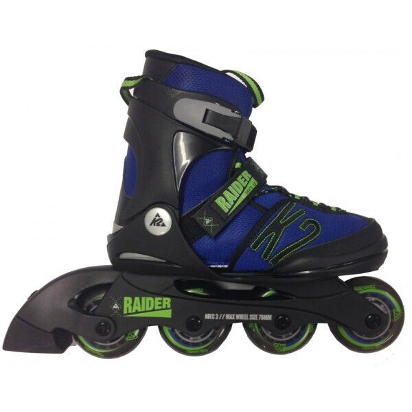 

Коньки роликовые раздвижные K2 Raider 2015 черно-синие
