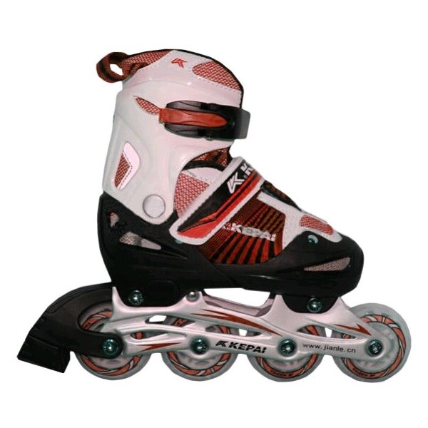 

Коньки роликовые раздвижные Kepai F1-K08 красные