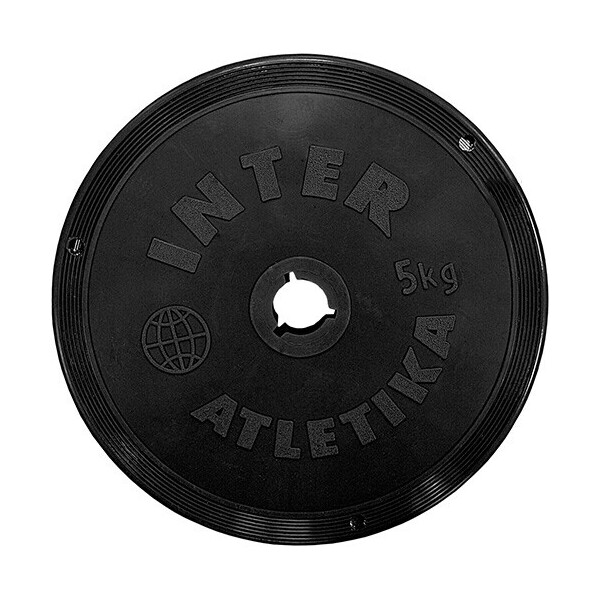 

Диск пластиковый 5 кг Inter Atletika - 26 мм