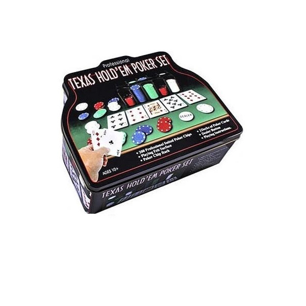 

Набор для игры в покер в оловянном кейсе Duke TC04201C