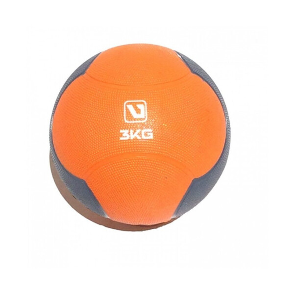 

Мяч медицинский (медбол) LiveUp Medicine Ball 3 кг оранжево-серый