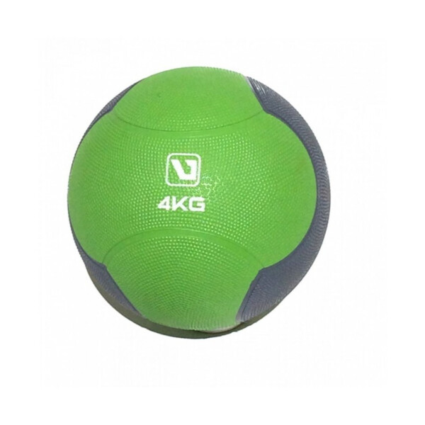 

Мяч медицинский (медбол) LiveUp Medicine Ball 4 кг зелено-серый