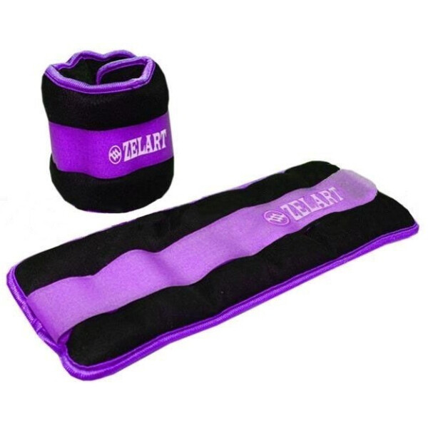 

Утяжелители-манжеты ZLT FI-2502-2 2 шт по 1 кг purple
