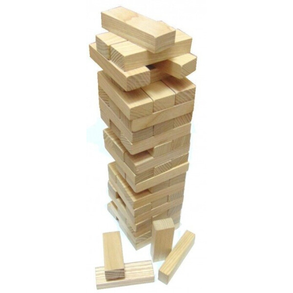 

Настольная игра Крутиголовка "Дженга" 60 деталей