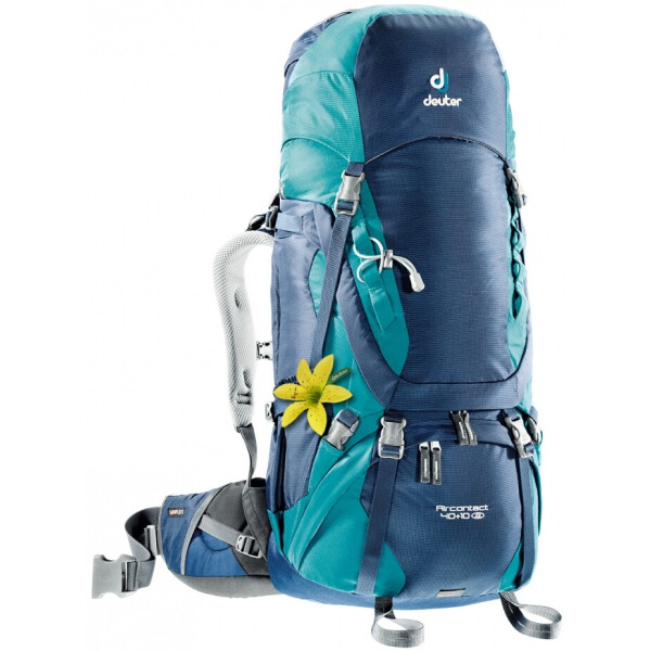 

Рюкзак туристический Deuter Aircontact 40+10 л midnight-petrol