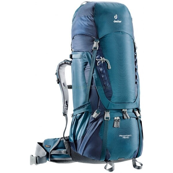 

Рюкзак туристический Deuter Aircontact 70+10 л arctic-navy