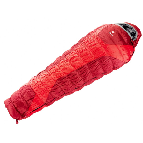 

Мешок спальный (спальник) Deuter Exosphere -4° L fire-cranberry правый