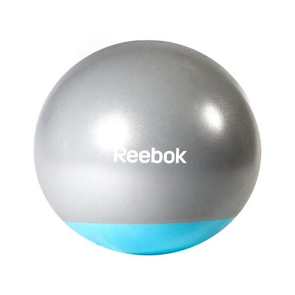 

Мяч для фитнеса (фитбол) 65 см Reebok серый с голубым