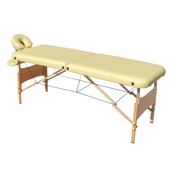 

Стол массажный 3-х секционный Relax HY-30110 кремовый
