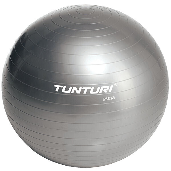 

Мяч для фитнеса (фитбол) Tunturi Gymball 55 см серый