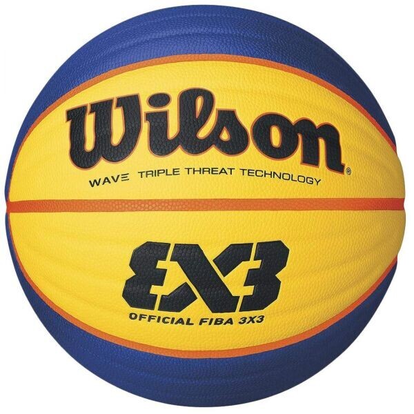 

Мяч баскетбольный Wilson Fiba 3X3 Replica RBR Basketball SZ6 SS16 Yellow-Blue №6