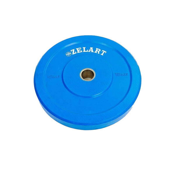 

Диск бамперный 15 кг Zelart Z-Top ТА-5125-15