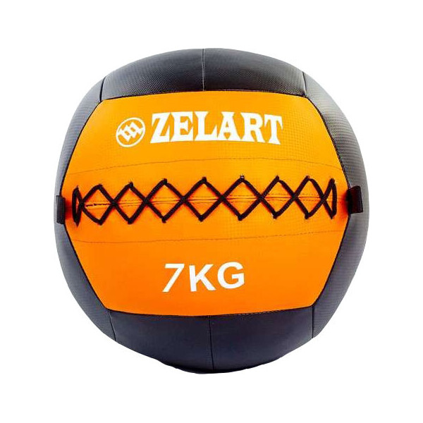 

Мяч медицинский (медбол) Pro Supra Wall Ball FI-5168-7 7кг оранжевый