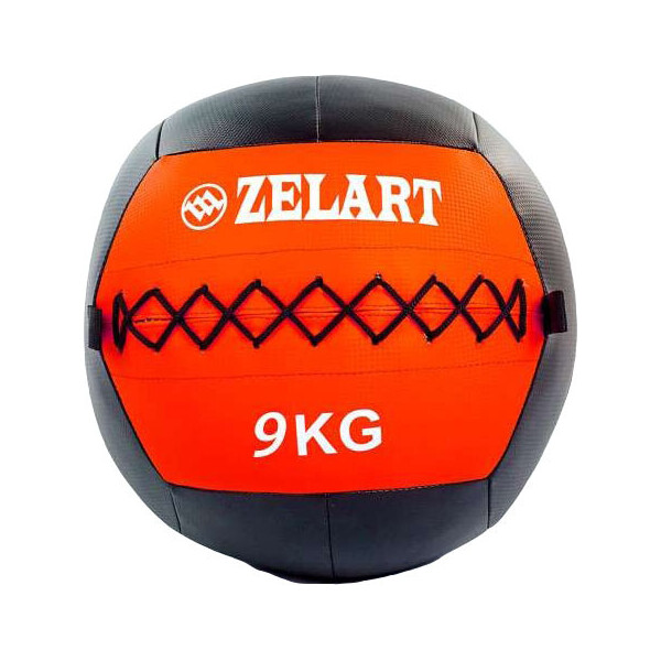 

Мяч медицинский (медбол) Pro Supra Wall Ball FI-5168-9 9кг красный