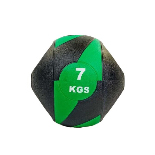 

Мяч медицинский (медбол) Pro Supra FI-5111-7 7 кг черный с зеленым