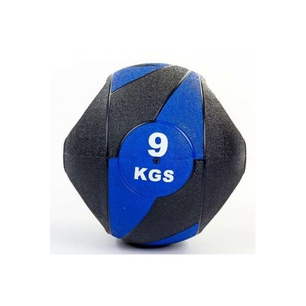 

Мяч медицинский (медбол) Pro Supra FI-5111-9 9 кг черный с синим