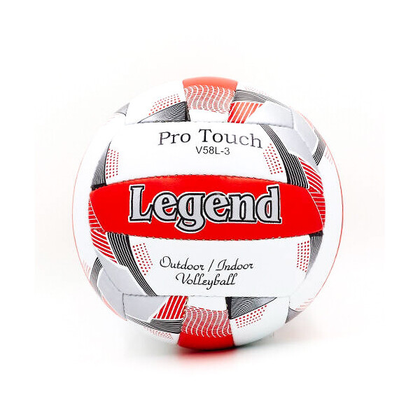 

Мяч волейбольный Legend PU LG5406 №5 бело-красный