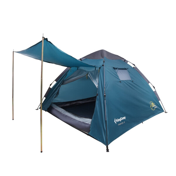 

Палатка трехместная KingCamp Monza 3 Cyan blue