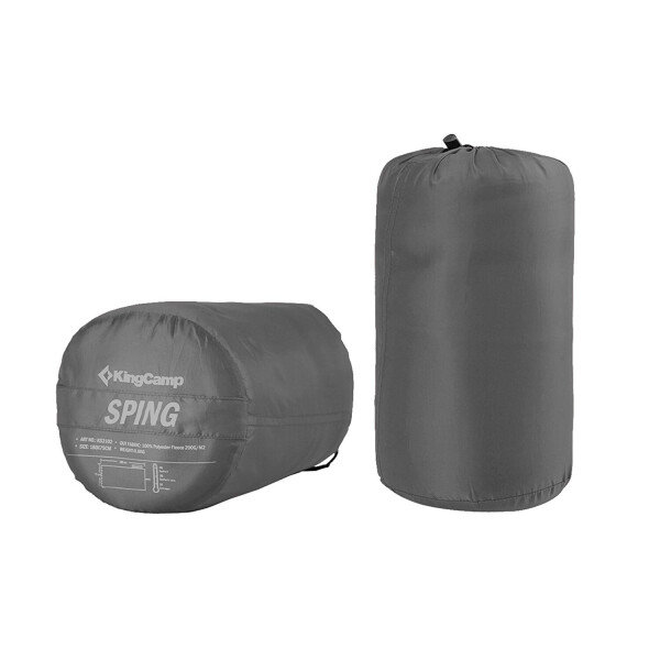 

Мешок спальный (спальник) KingCamp Spring L cерый