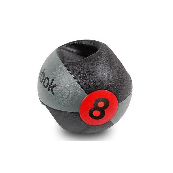 

Мяч медицинский (медбол) с ручками Reebok Double Grip Med Ball 8 кг