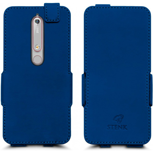 

Чехол флип Stenk Prime для Nokia 6.1 Синий (60659)