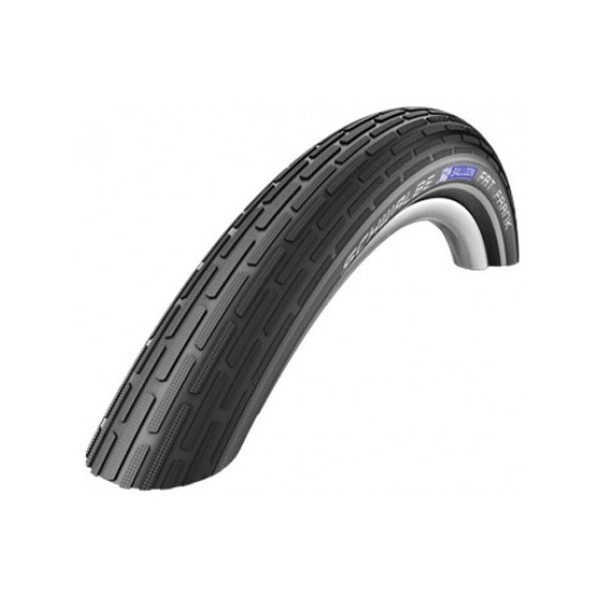 

Покрышка велосипедная Schwalbe 28"x2.00" (50-622) Fat Frank HS375 KevlarGuard B/B-SK+RT SBC 50EPI black