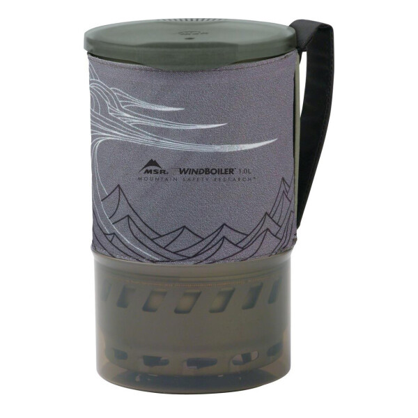 

Чашка Cascade Designs WindBurner Pot 1 л серая