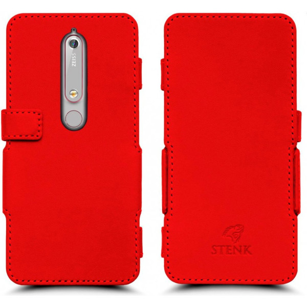 

Чехол книжка Stenk Prime для Nokia 6.1 Красный (60692)
