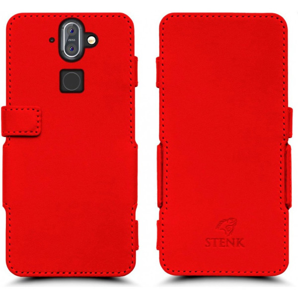 

Чехол книжка Stenk Prime для Nokia 8 Sirocco Красный (60693)
