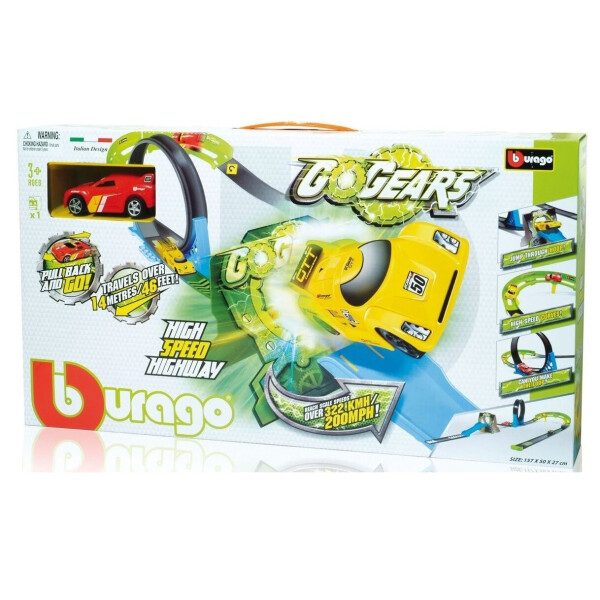 

Набор игровой Bburago GoGears Трек "Крутой вираж"