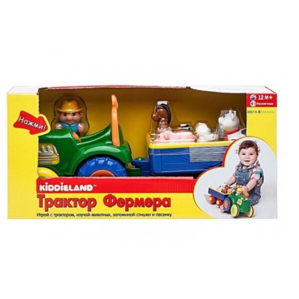

Набор игровой Kiddieland "Трактор фермера" (озвуч. рус. яз.)