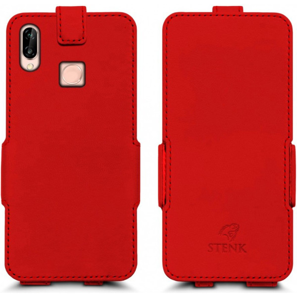 

Чехол флип Stenk Prime для Huawei P20 Lite Красный (60701)
