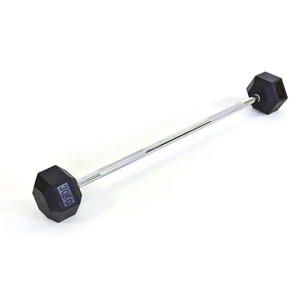 

Rubber Hexagon Barbell TA-6230-30 30 кг