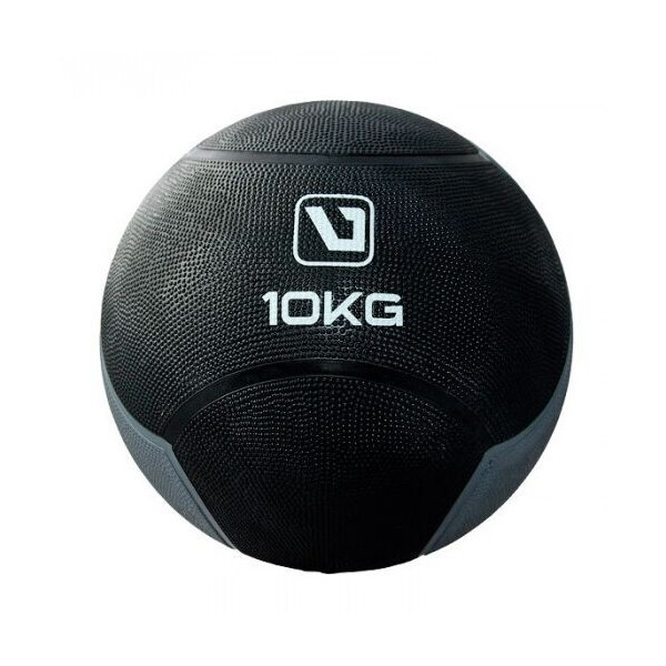 

Мяч медицинский (медбол) LiveUp Medicine Ball LS3006F-10 черный, 10 кг