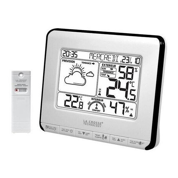 

Метеостанция La Crosse WS6818 серо-черная