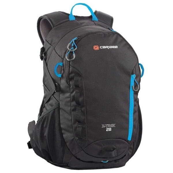 

Рюкзак туристический Caribee X-Trek Black/Ice Blue, 28 л