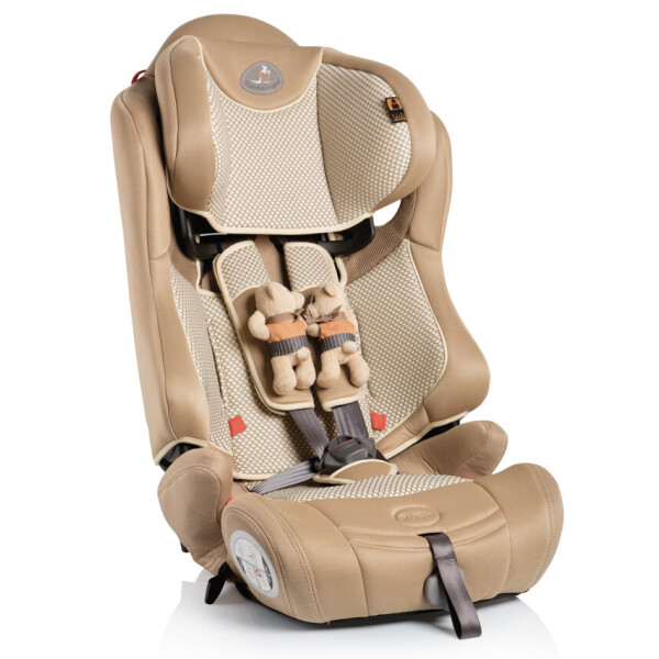 

Автокресло детское Bellelli Maximo Fix, бежевое с игрушками на ремнях (01MXM046IFBBY)