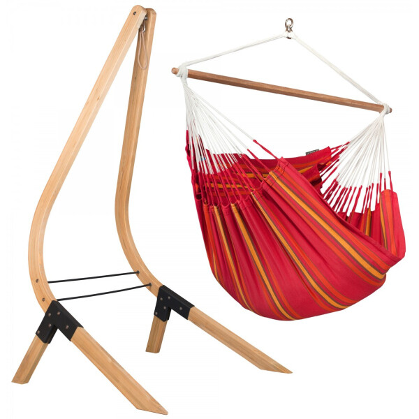 

Стул-гамак со стойкой La Siesta Cherry (CUL212VEA161)