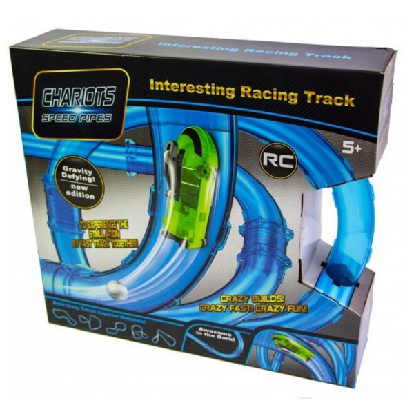 

Набор игровой Chariots Speed Pipes Автотрек в трубе 28 деталей (1531380290)