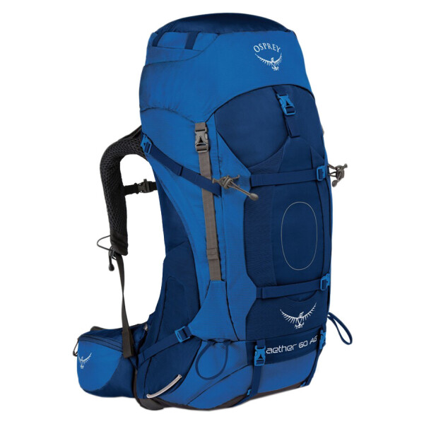 

Рюкзак туристический Osprey Aether AG 85 Neptune Blue - MD - синий, 85 л (009.1502)