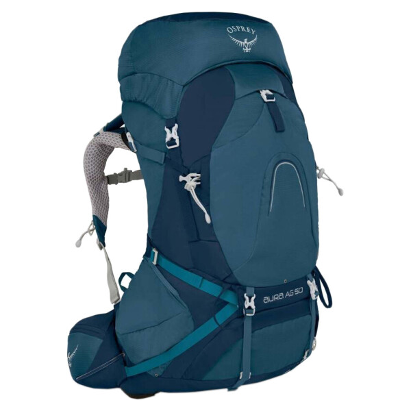 

Рюкзак туристический Osprey Aura AG 65 Challenger Blue - WM - синий, 65 л (009.1715)
