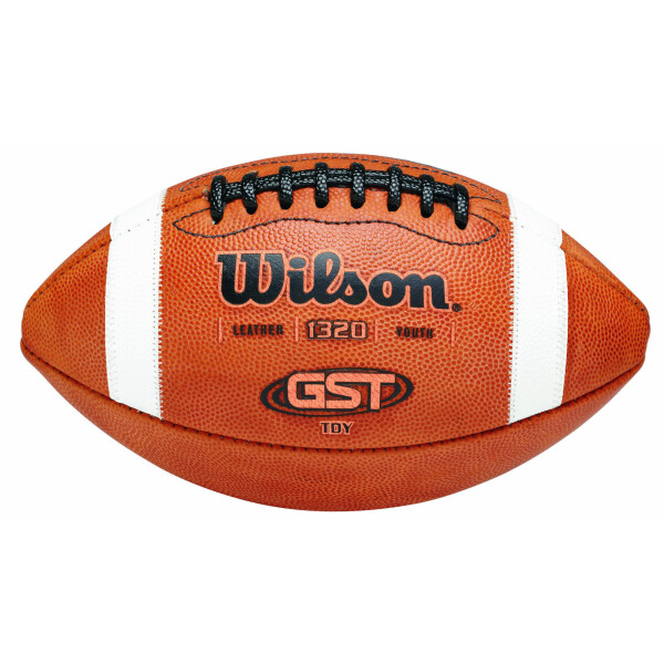 

Мяч для американского футбола Wilson GST Leather Official S (WTF1003B)