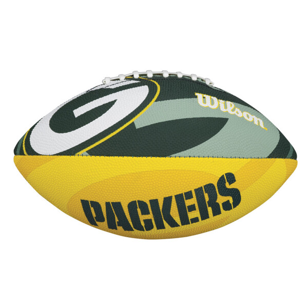 

Мяч для американского футбола Wilson NFL JR Team Logo FB GB SS18 (WTF1534XBGB)