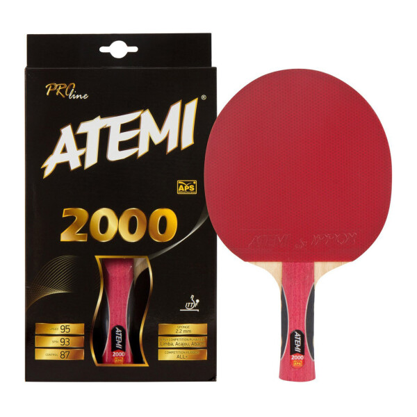 

Ракетка для настольного тенниса анатомическая Atemi 2000 PRO APS A, 5* (000-0004)