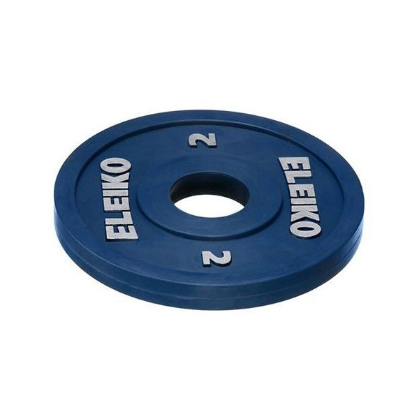 

Диск олимпийский тренировочный Eleiko, 2 кг (124-0020R)